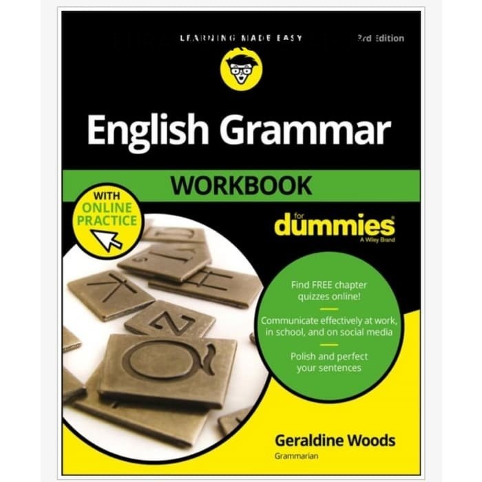 Jual Buku English Grammar Workbook For Dummies, 3rd Edition | Shopee ...