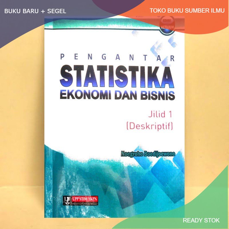 Jual T.B.S.I. Buku Pengantar Statistika Ekonomi Dan Bisnis Jilid 1 ...