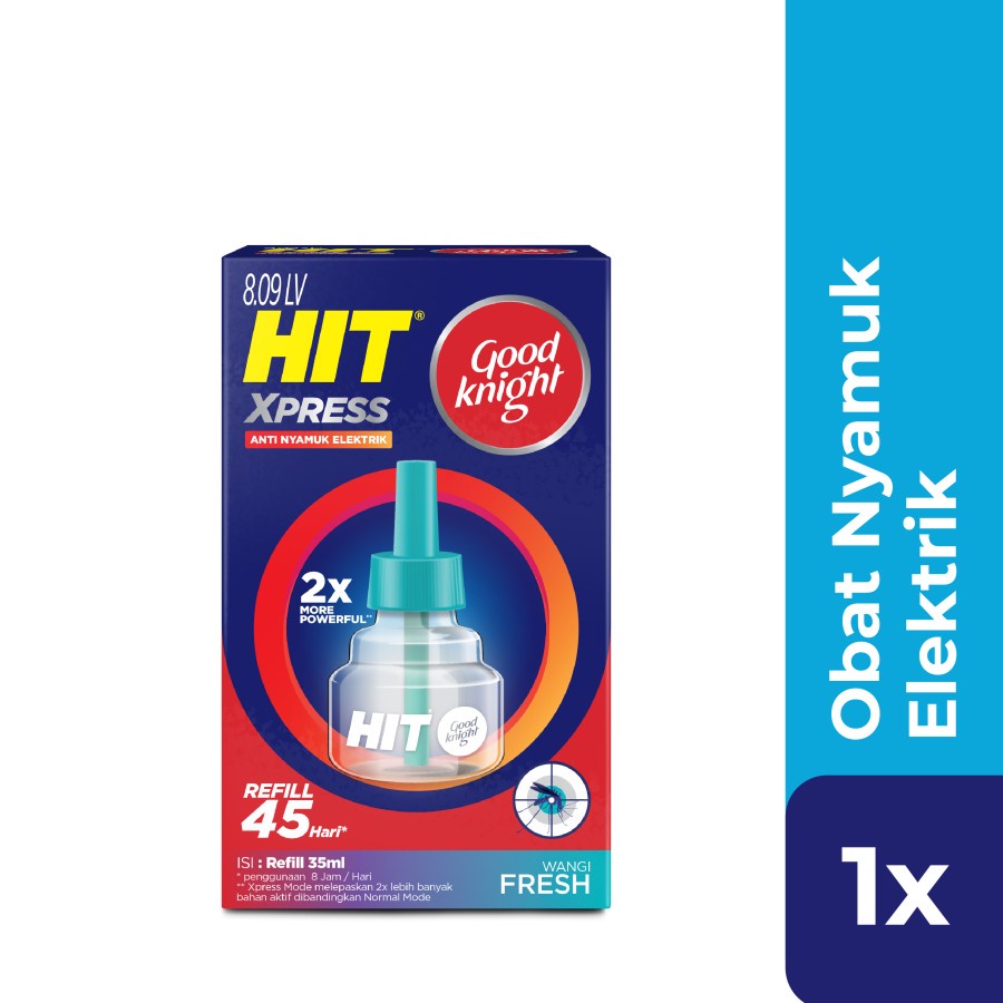 Jual Alat Obat Anti Nyamuk Elektrik HIT XPRESS Good Knight dan refill ...