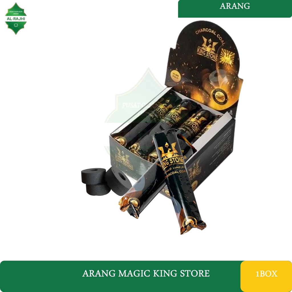 Jual Arang Magic Box Arang Briket Kingstone Charcoal Arang Untuk Bakar