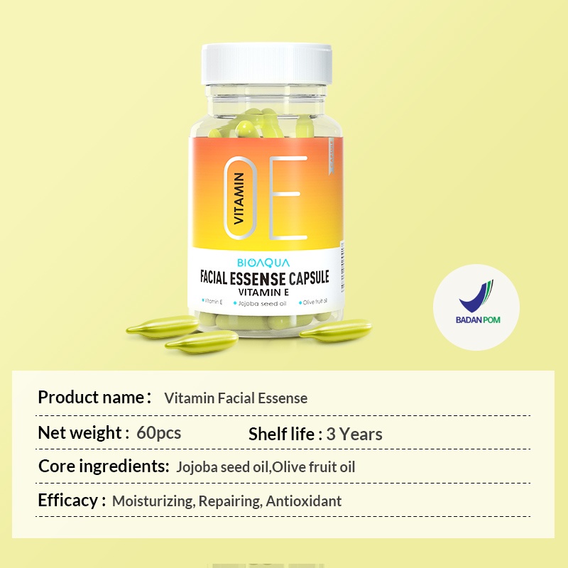 Jual BIOAQUA Serum Wajah Vitamin E Facial Essence Moisturizing Anti
