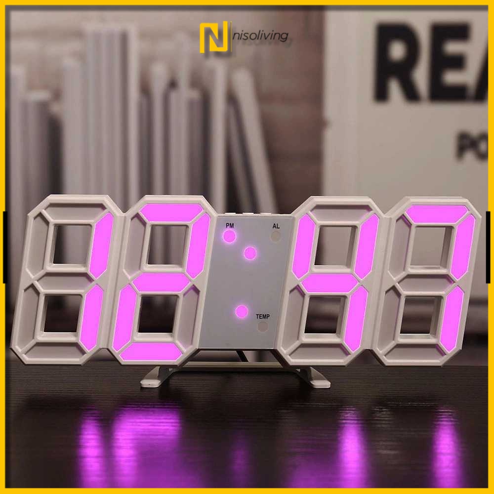 Jual Jam Meja Digital LED Clock - jam meja aesthetic unik | Shopee ...