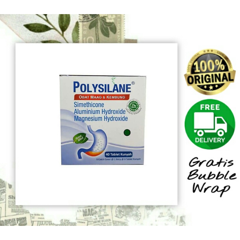 Jual Polysilane Tablet Kunyah / Obat Maag | Shopee Indonesia