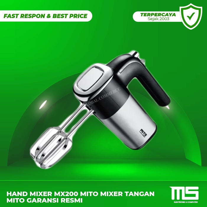 Jual HAND MIXER MX200 MITO MIXER TANGAN MITO GARANSI RESMI Shopee