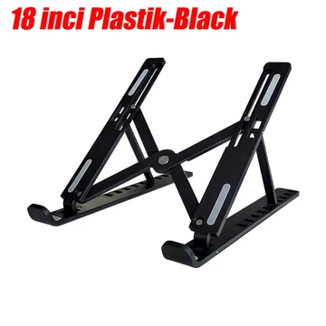 Foldable Laptop Stand Notebook Stand Portable Multifungsi Adjustable Anti Slip Holder Aluminium
