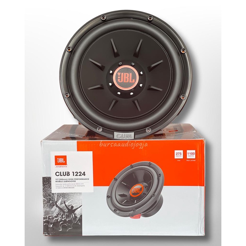 Jual Subwoofer JBL Club 1224 12 Inch Sub Pasif JBL Club 1224 1100 watt