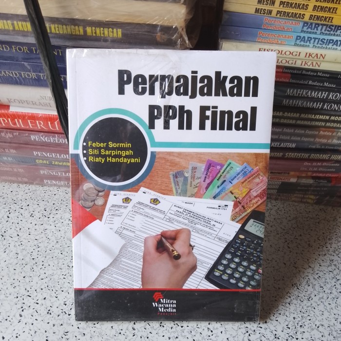 Jual Buku Pajak PERPAJAKAN PPH FINAL Feber Sormin Shopee Indonesia