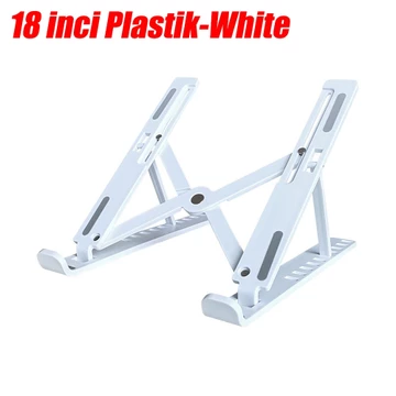 Foldable Laptop Stand Notebook Stand Portable Multifungsi Adjustable Anti Slip Holder Aluminium