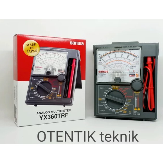 Jual MULTIMETER ANALOG SANWA YX360 TRF JAPAN ORIGINAL MULTITESTER
