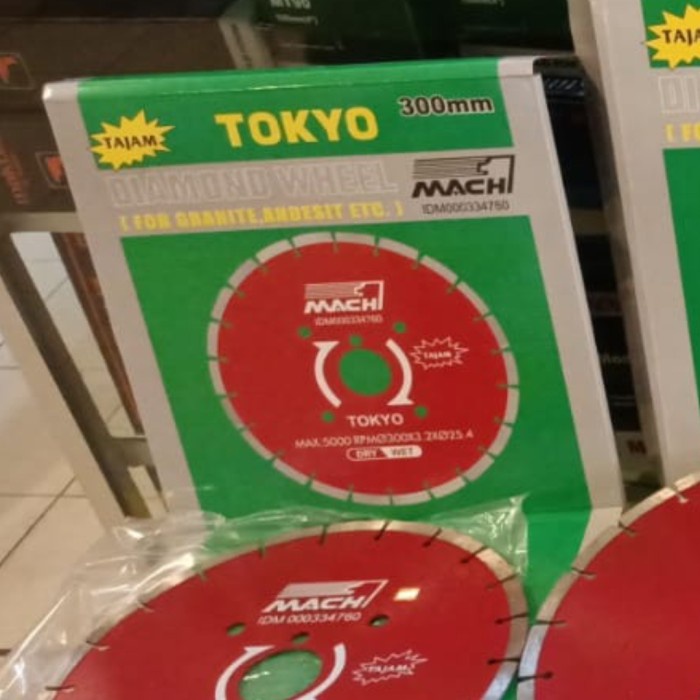 Jual diamond wheel tokyo 16" / pisau cutter Tokyo potong aspal 16" 12