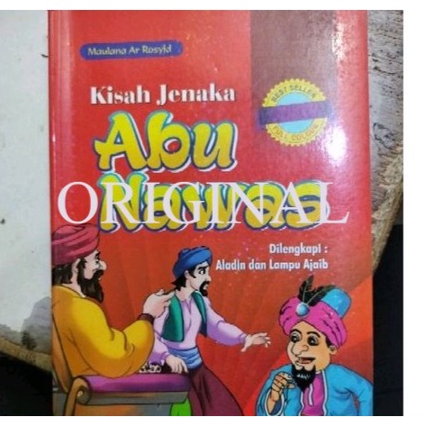 Jual BUKU KISAH JENAKA ABU NAWAS FULL COLOUR (ORIGINAL) | Shopee Indonesia