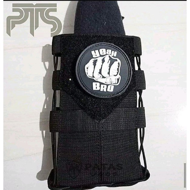 Jual Patas Tactical Makassar Holster Baret Tempat Baret Tempat Botol Minum Peples Hitam 9271