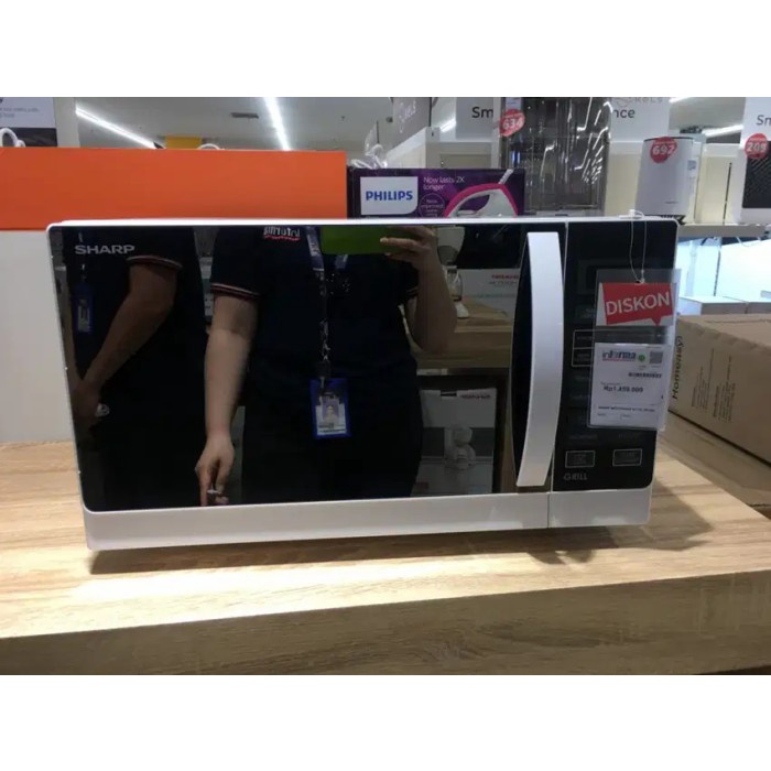 Jual MICROWAVE OVEN SHARP R 728 / R728 WITH GRILL - 25L | Shopee Indonesia