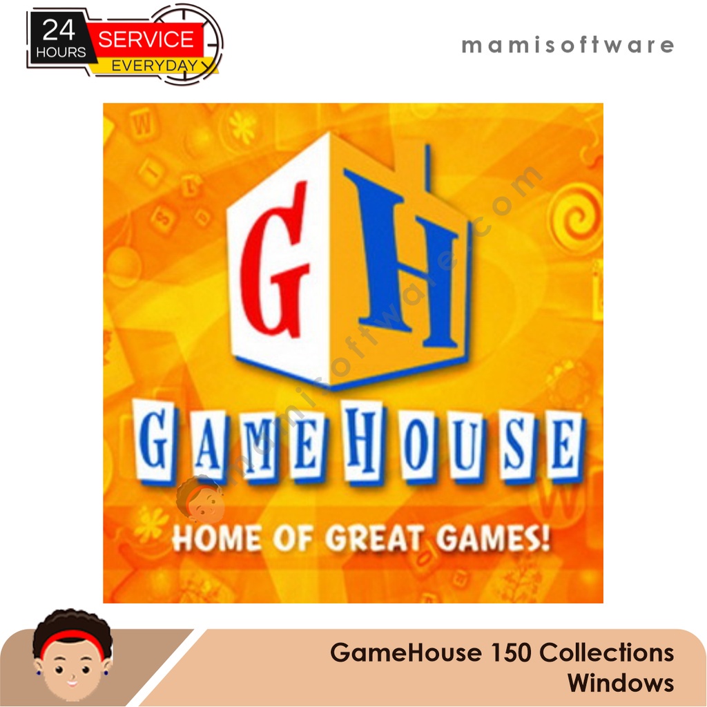 Jual GameHouse Game House 150 Collection Game PC Shopee Indonesia