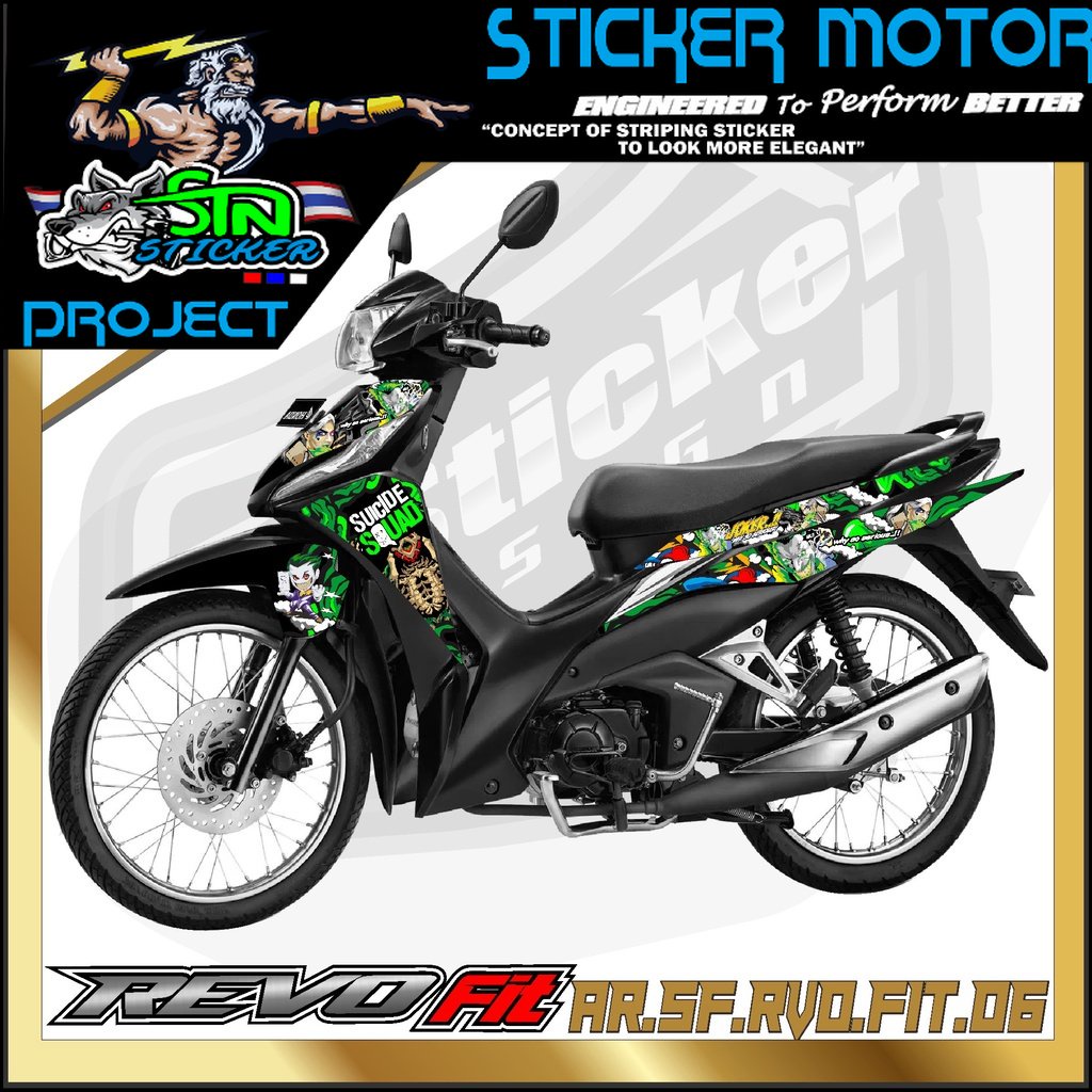 Jual Revo Sticker Striping Revo FI new - Stiker Motor REVO FIT INJEKSI ...