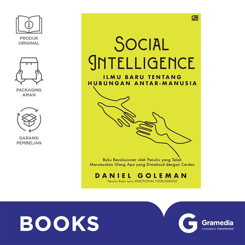 Jual Buku Social Intelligence: Ilmu Baru Tentang Hubungan Antar-Manusia ...