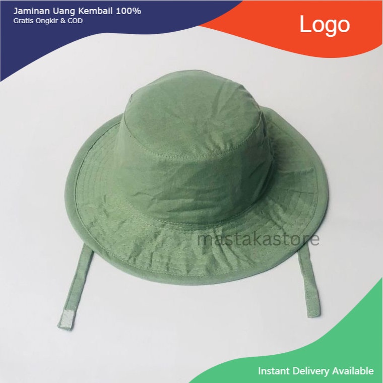 Jual TOPI RIMBA ANAK-ANAK BAHAN RAMI PREMIUM/ TOPI BUAT CAMPING/ TOPI ...