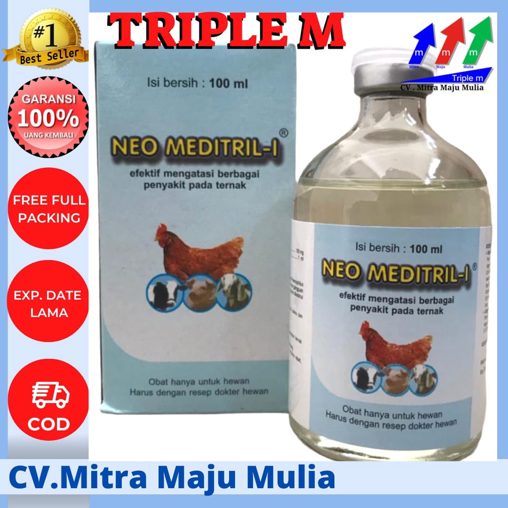 Jual NEO MEDITRIL INJEKSI 100 ML | Shopee Indonesia