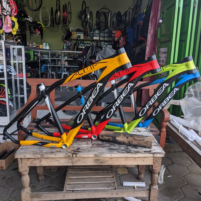 Jual FRAME SEPEDA MTB 27.5 ORBEA ALMA QR TA Quick Release Alloy Kabel Dalam Shopee Indonesia