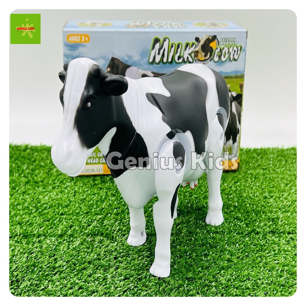 Jual Sapi Mainan Anak Hewan Sapi Menyala Besar Suara Musik Animal Cow ...