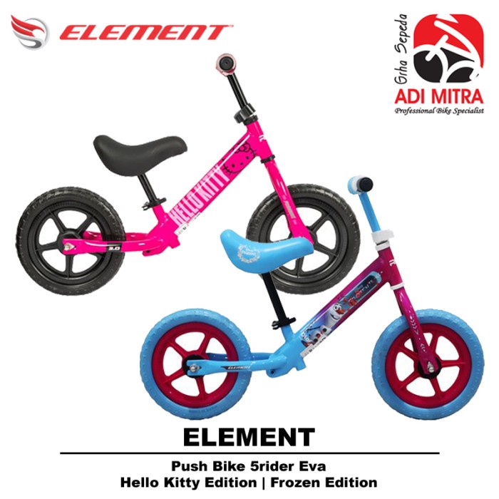 Jual Element 5rider Eva Frozen Hello Kitty Edition Push Bike Balance Bike Shopee Indonesia
