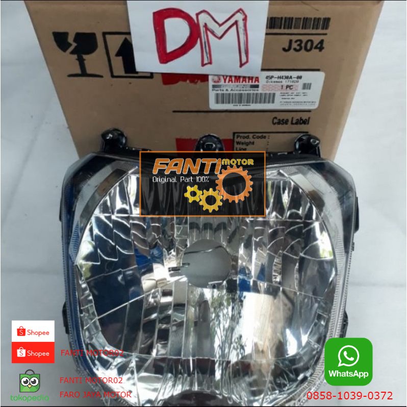 Jual Headlamp P H A Reflektor Lampu Depan Only Yamaha Byson