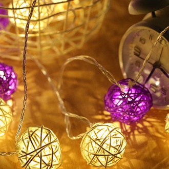 Jual PESTA DEKORASI - L5683 Lampu Bola Led 2 Meter Lampu Hias / Lampu