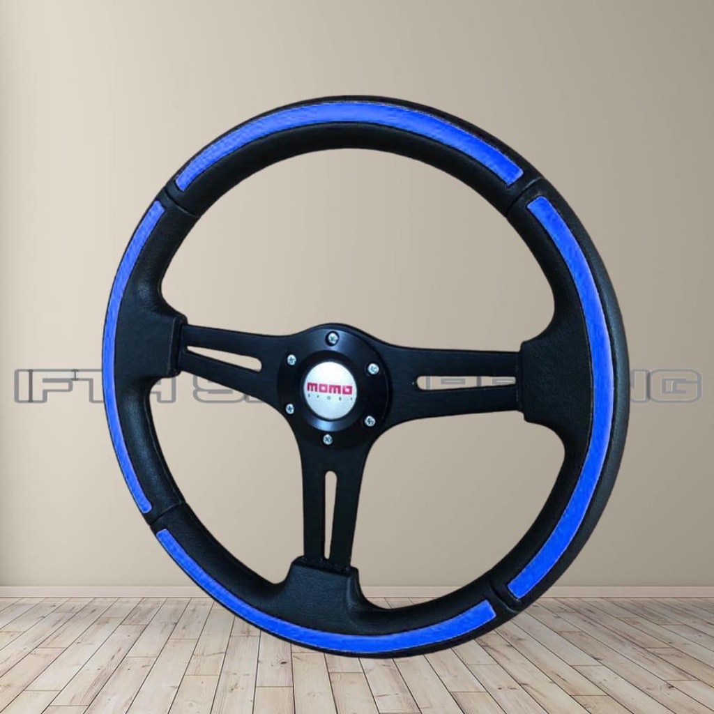 Jual Setir racing mobil plat datar ukuran 15 inci | Shopee Indonesia