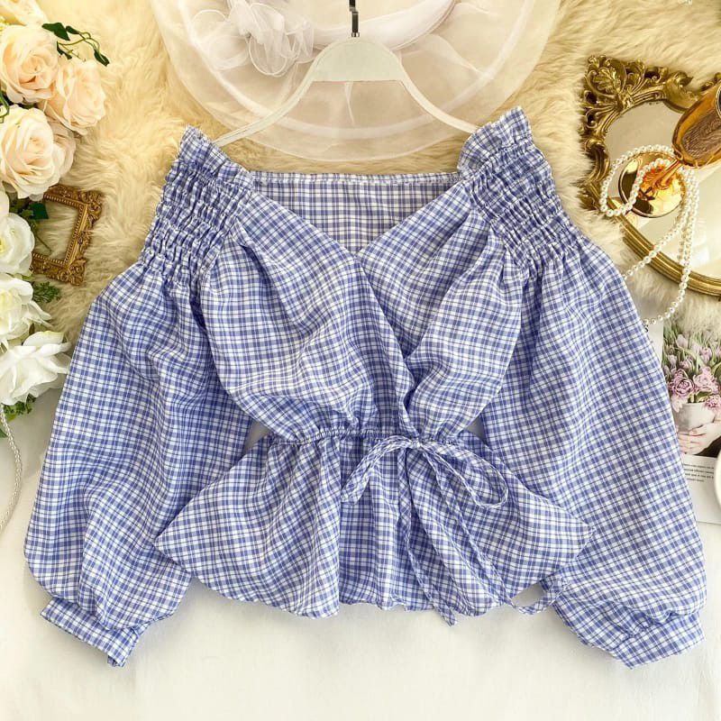 Jual DUTA FASHION - SABRINA MINISU / BLOUSE SABRINA / KEM SINTA ...