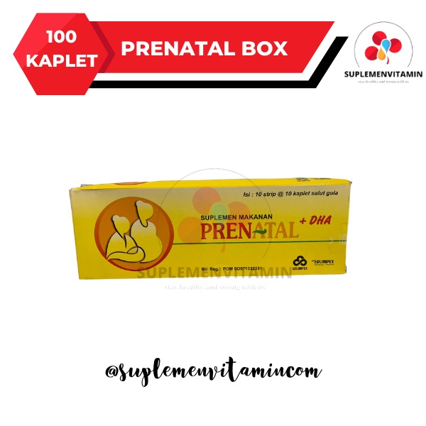 Jual Prenatal DHA Suplemen Vitamin Mineral untuk Ibu Hamil dan Menyusui