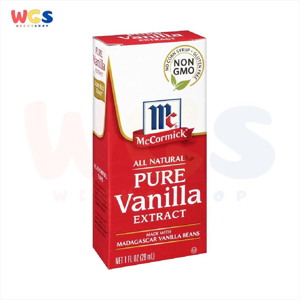 Jual Mccormick All Natural Pure Madagascar Vanilla Beans 1fl oz 29ml