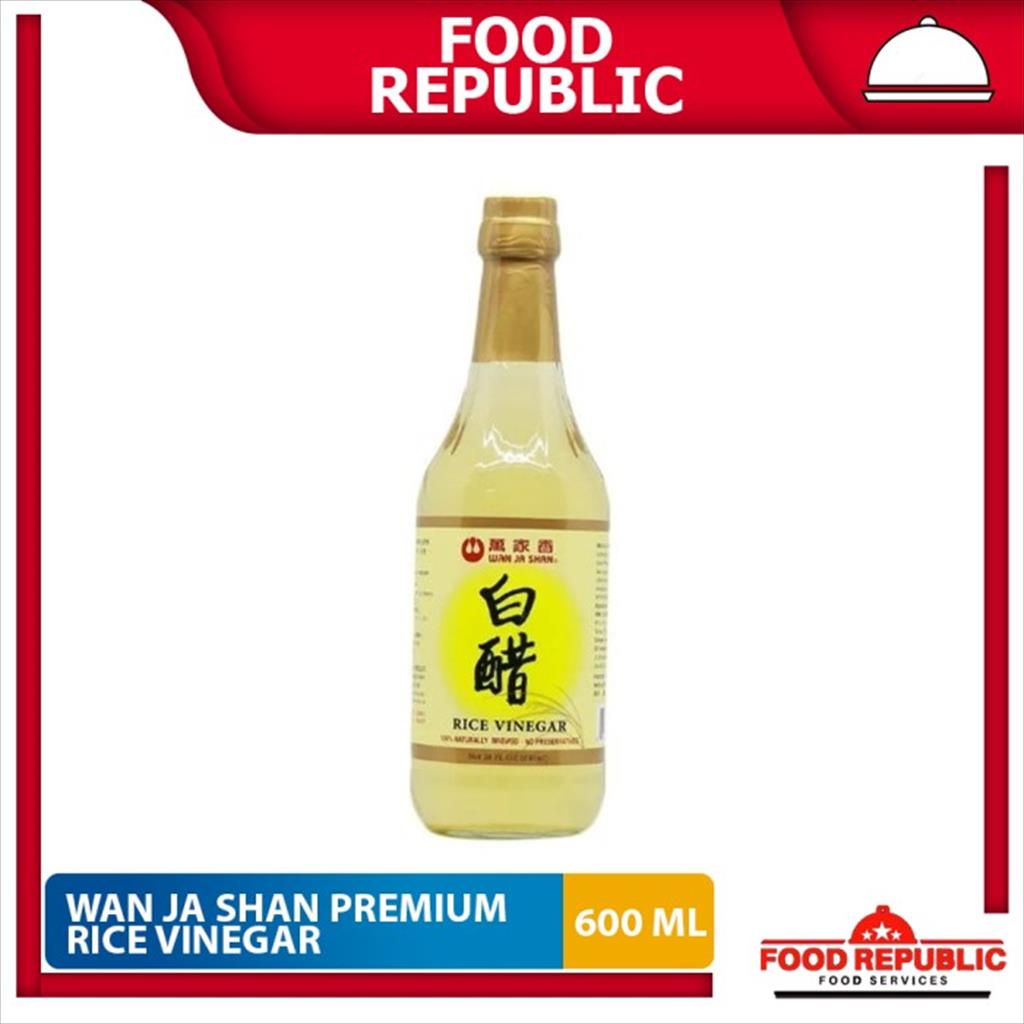 Jual Wan Ja Shan Rice Vinegar Premium 600 ML Cuka Makan Masak Import