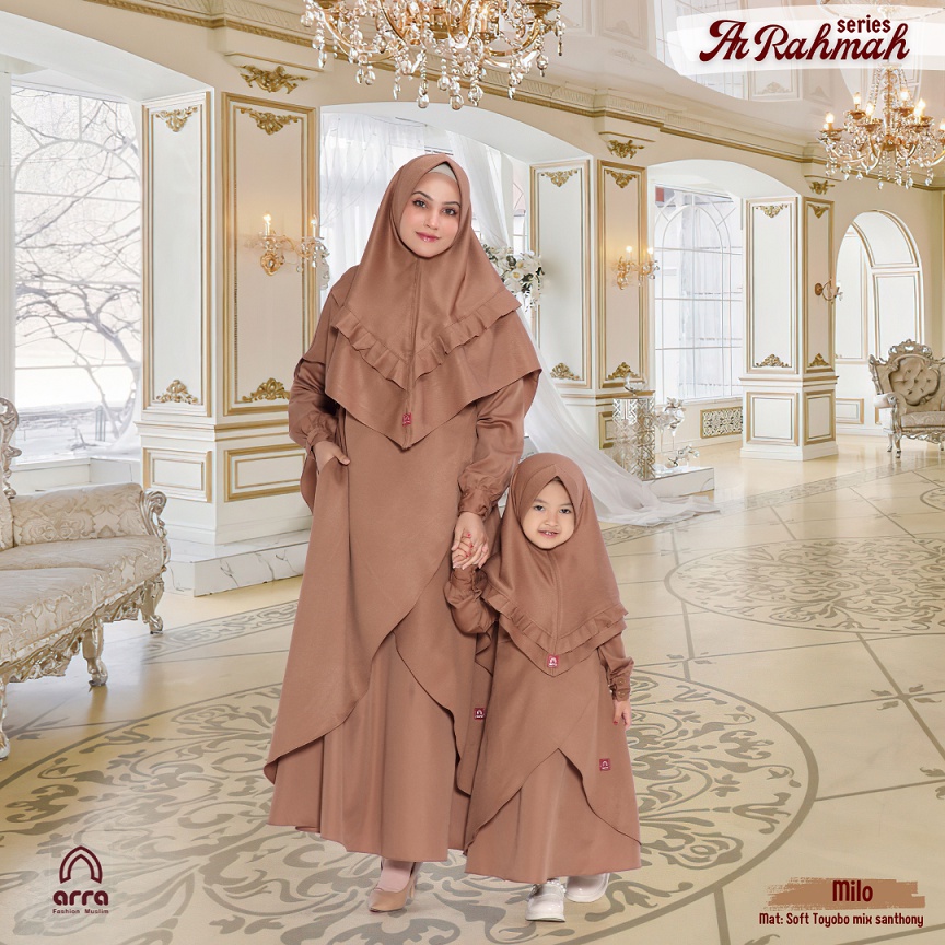 Jual Baju Muslim Couple Sarimbit Family Set Premium Kapelan Keluarga ...