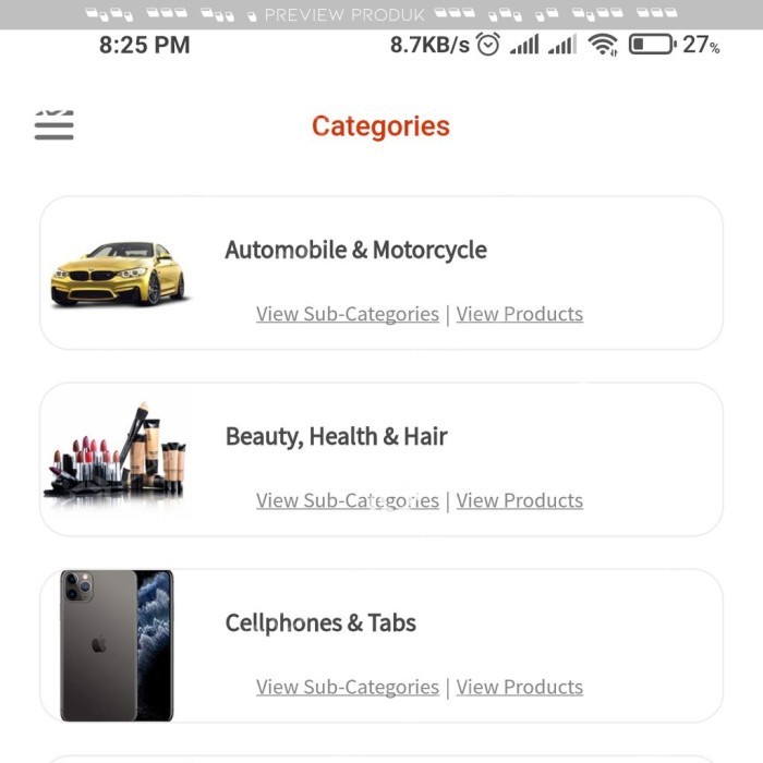 Jual Source Code Android Active eCommerce Flutter App | Shopee Indonesia