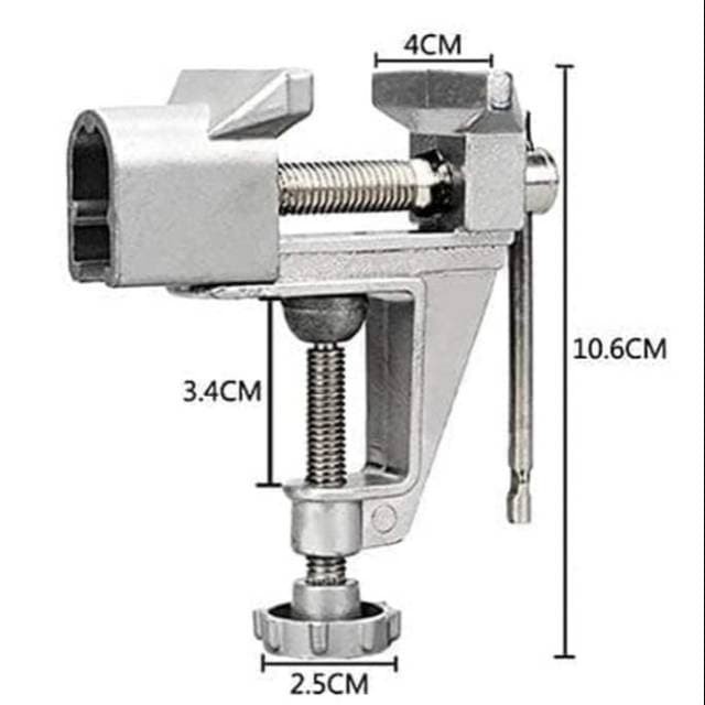 Jual HD Mini Bench Vice Ragum Tanggem Catok DIY Vise Penjepit Kayu Besi ...