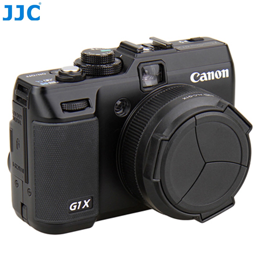 Jual PREORDER JJC Camera Auto Lens Cap for CANON POWERSHOT G1X Black