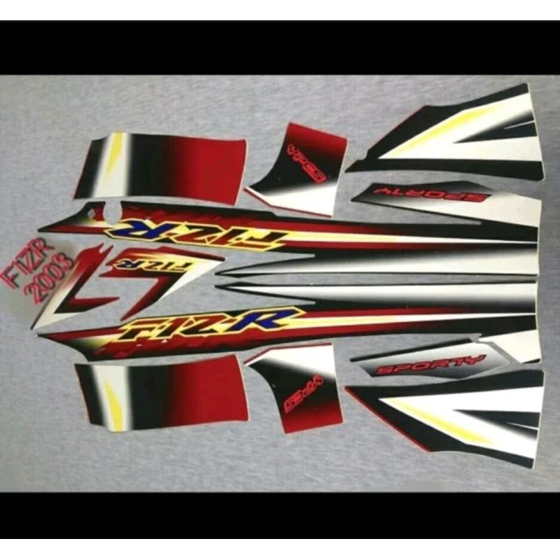 Jual Striping sticker lis body yamaha f1zr fizr fiz r sporty thn 2003 ...