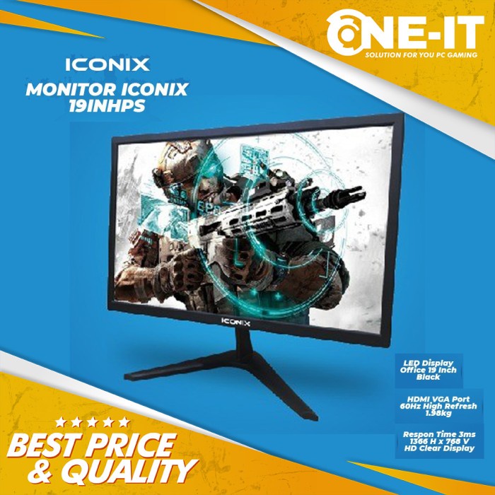 Jual Monitor LED Iconix 19
