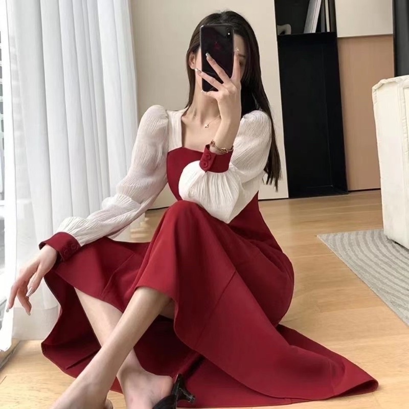 Gallery Dress Susana ID Red Square