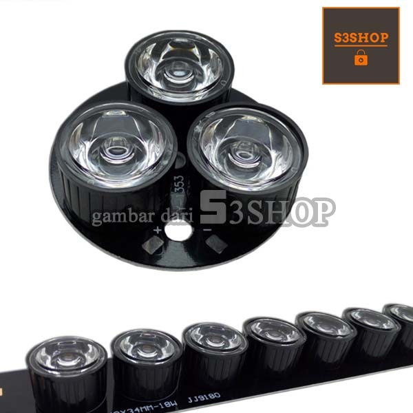 Jual Lensa Led HPL CONVEX Lens 20mm untuk Lampu Aquascape DIY Lampu ...