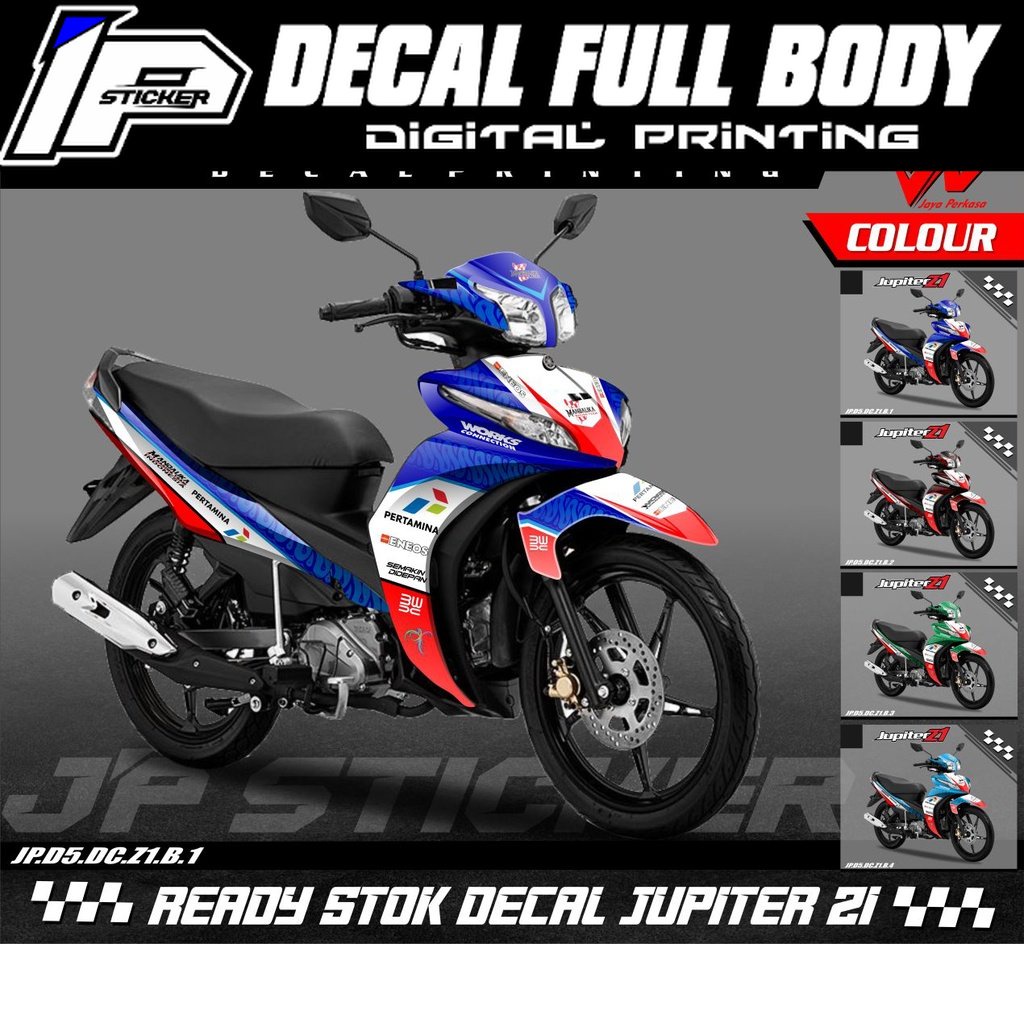 Jual Decal Sticker Yamaha Jupiter Z1 full body - Dekal Stiker Jupiter ...