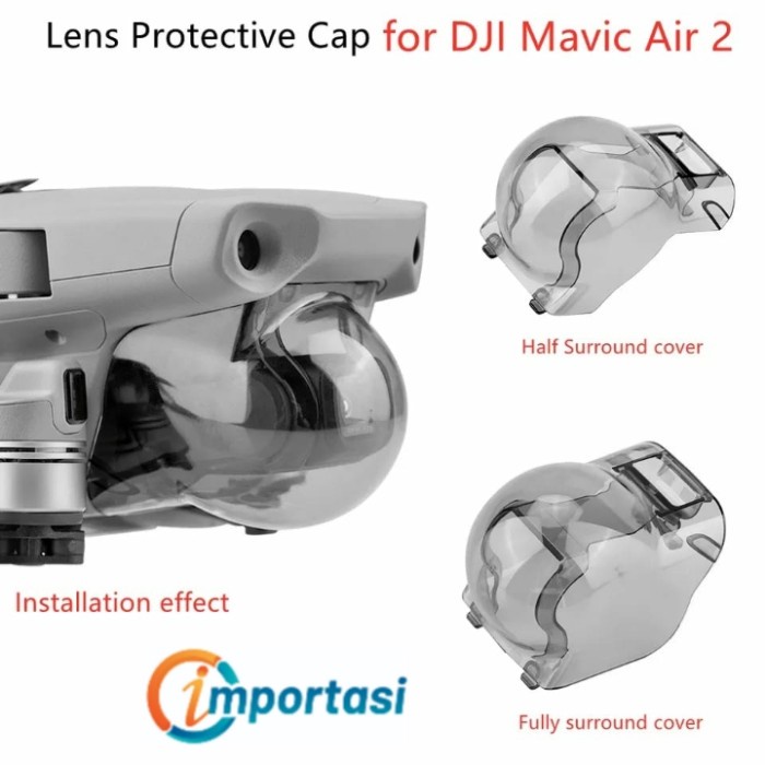 Tutup Gimbal Cover DJI Mavic Air Lens Cap Hood Protector Lensa