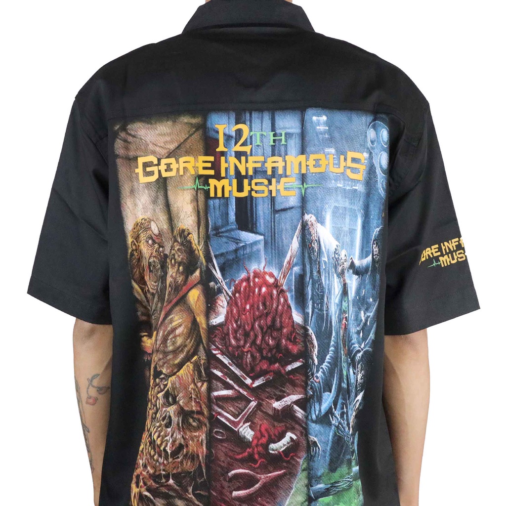 Jual ORIGINAL GORE INFAMOUS - 12 YEARS | WORKSHIRT | Shopee Indonesia