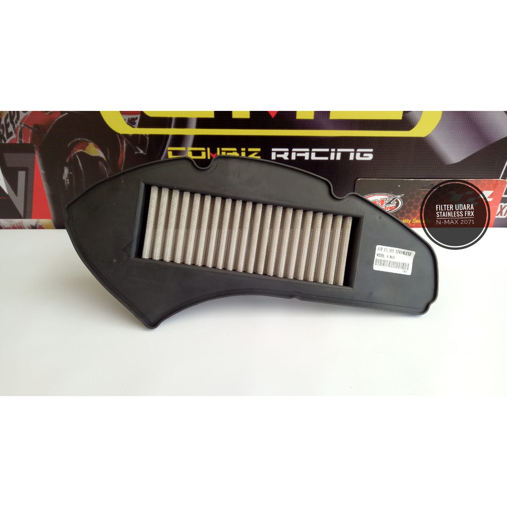 Jual Filter Udara Stainless Nmax Old Aerox Old Cmz Racing Shopee Indonesia