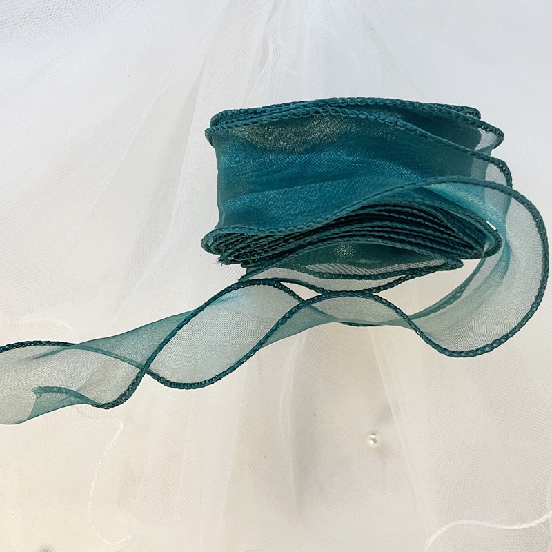 AERZETIX - C50843 - Ruban En Organza Organdi Décoratif Brillant