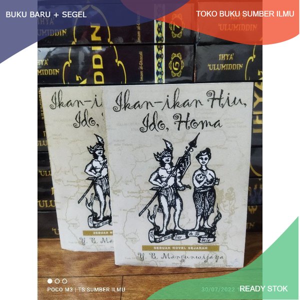 Jual T B S I Buku Sebuah Novel Sejarah Ikan Ikan Hiu Ido Homa