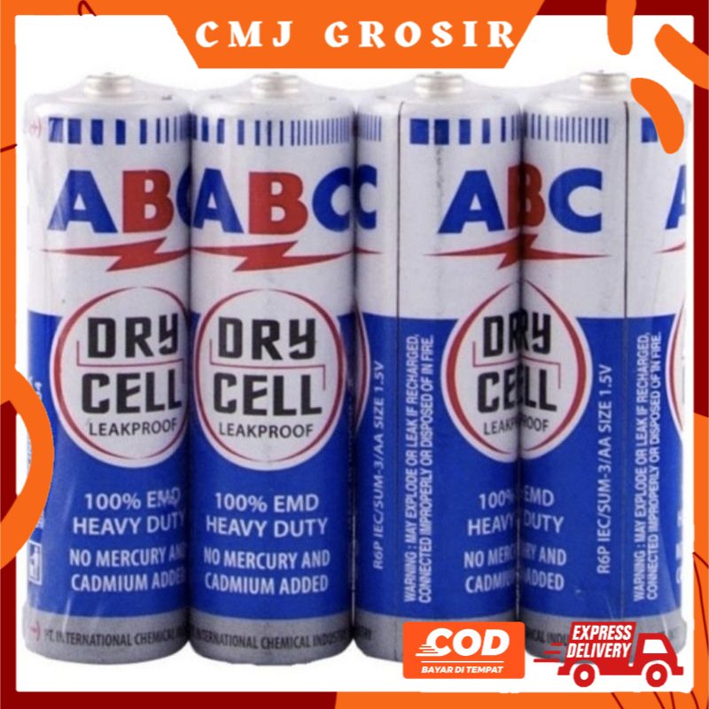 Jual BATU BATERAI ABC AA BATRE BATERE JAM | ABC BIRU JAM | Shopee Indonesia