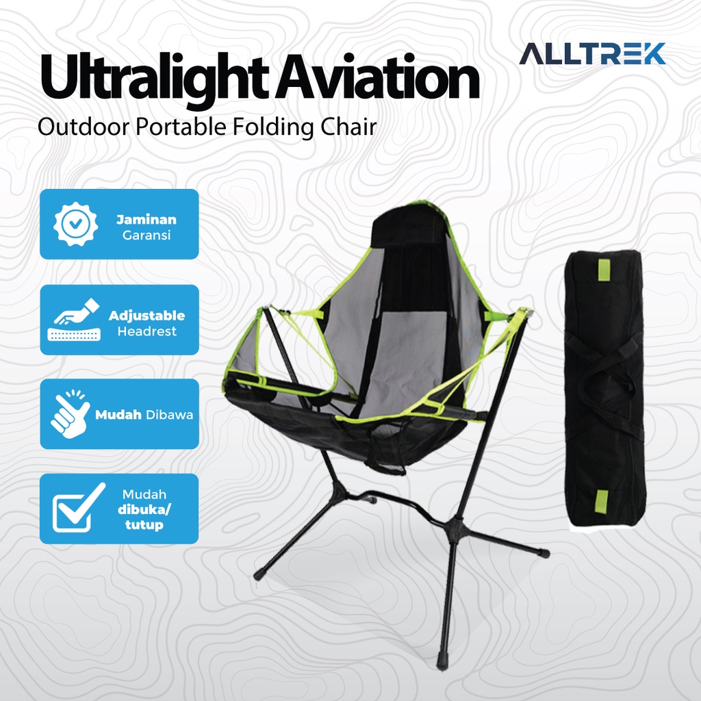 Jual ALLTREK Kursi Ultralight Outdoor Portable Camping Aviation