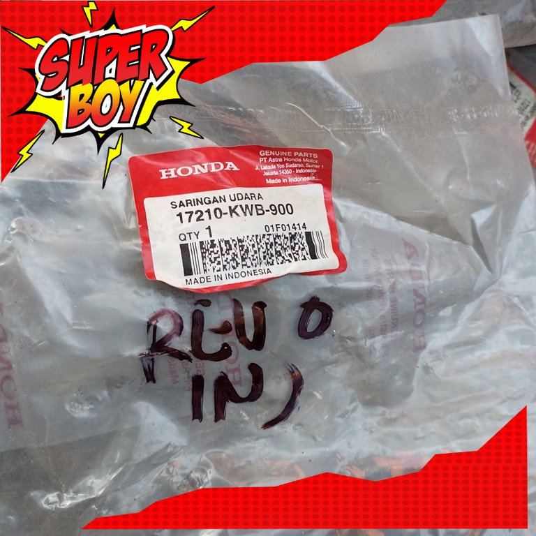 Jual FILTER UDARA REVO INJEKSI REVO FI blade new fi supra x125 f1