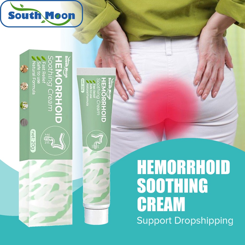 Jual Preorder South Moon Herbal Hemorrhoid Relief Cream Anal Fissure Internal External Mixed 8307